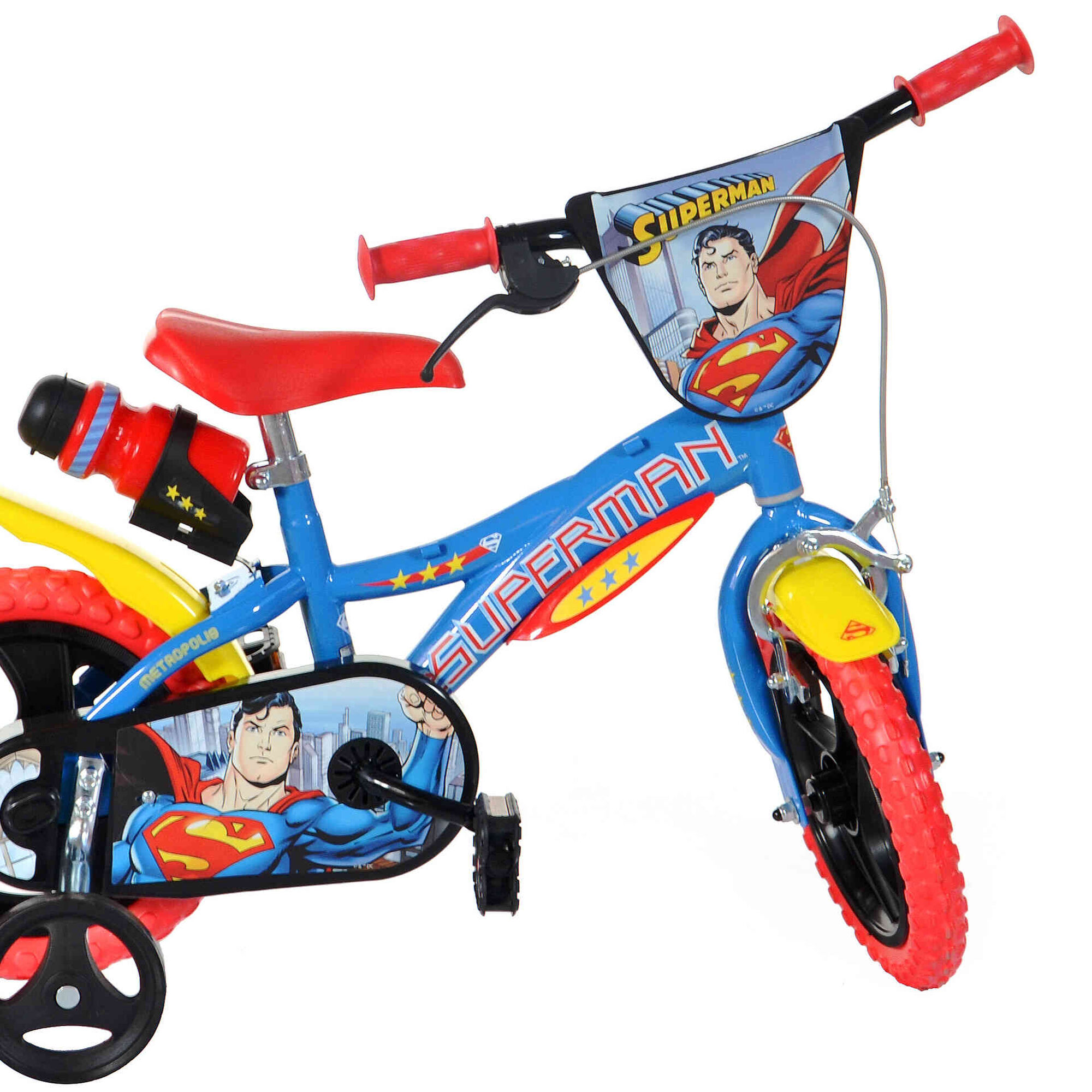 Bicicleta Criança Roda 12" 3-5 Anos Superman