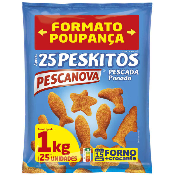 Peskitos de Pescada sem Glúten Pescanova