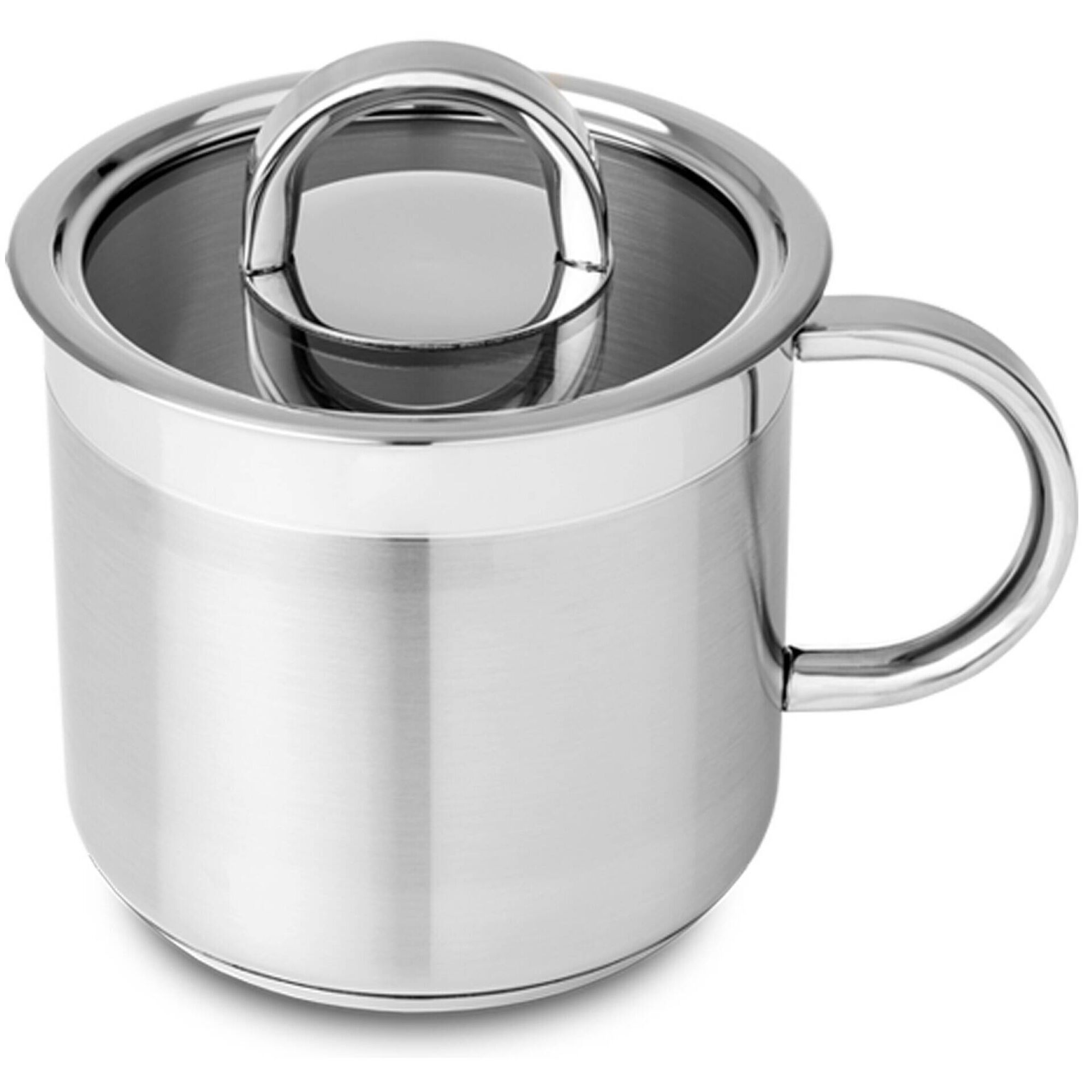 Trem Cozinha 9 Pe&ccedil;as A&ccedil;o Inoxid&aacute;vel Atl&acirc;ntico Glass Silampos