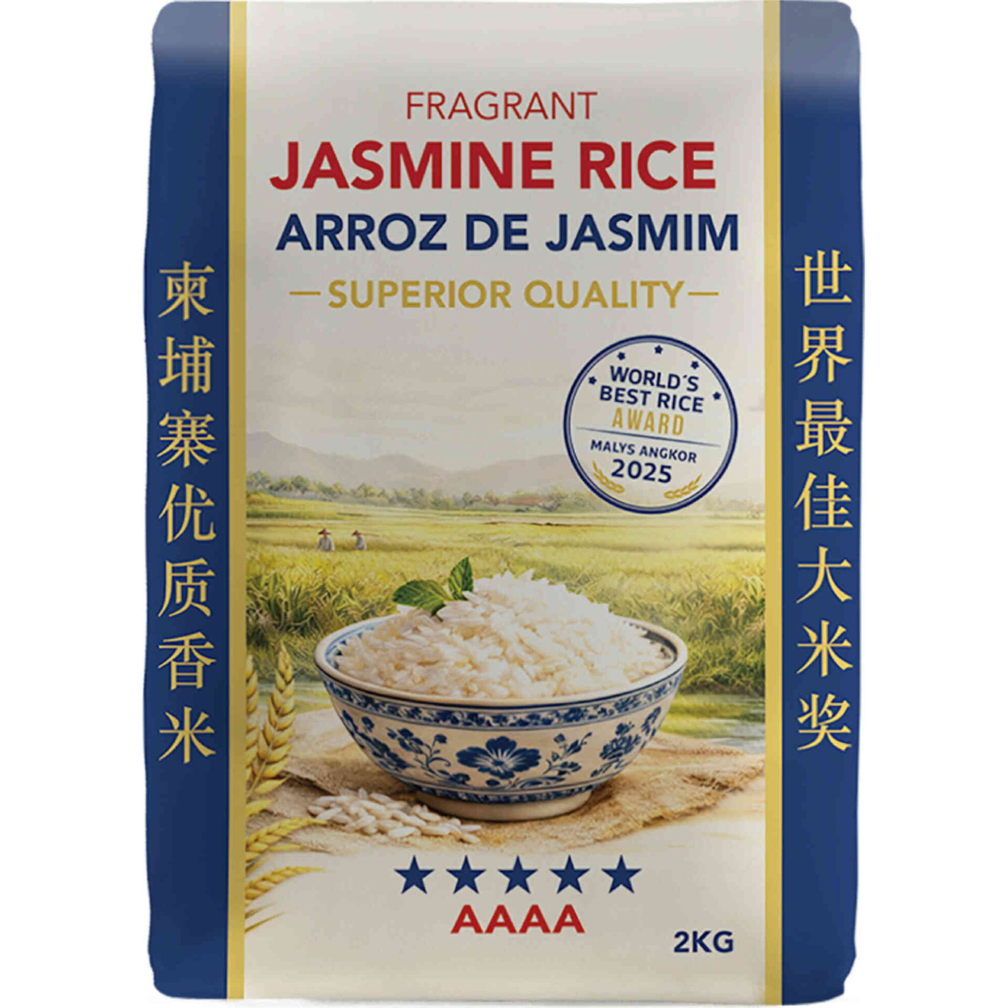 Arroz Jasmim Perfumado Premium Touch