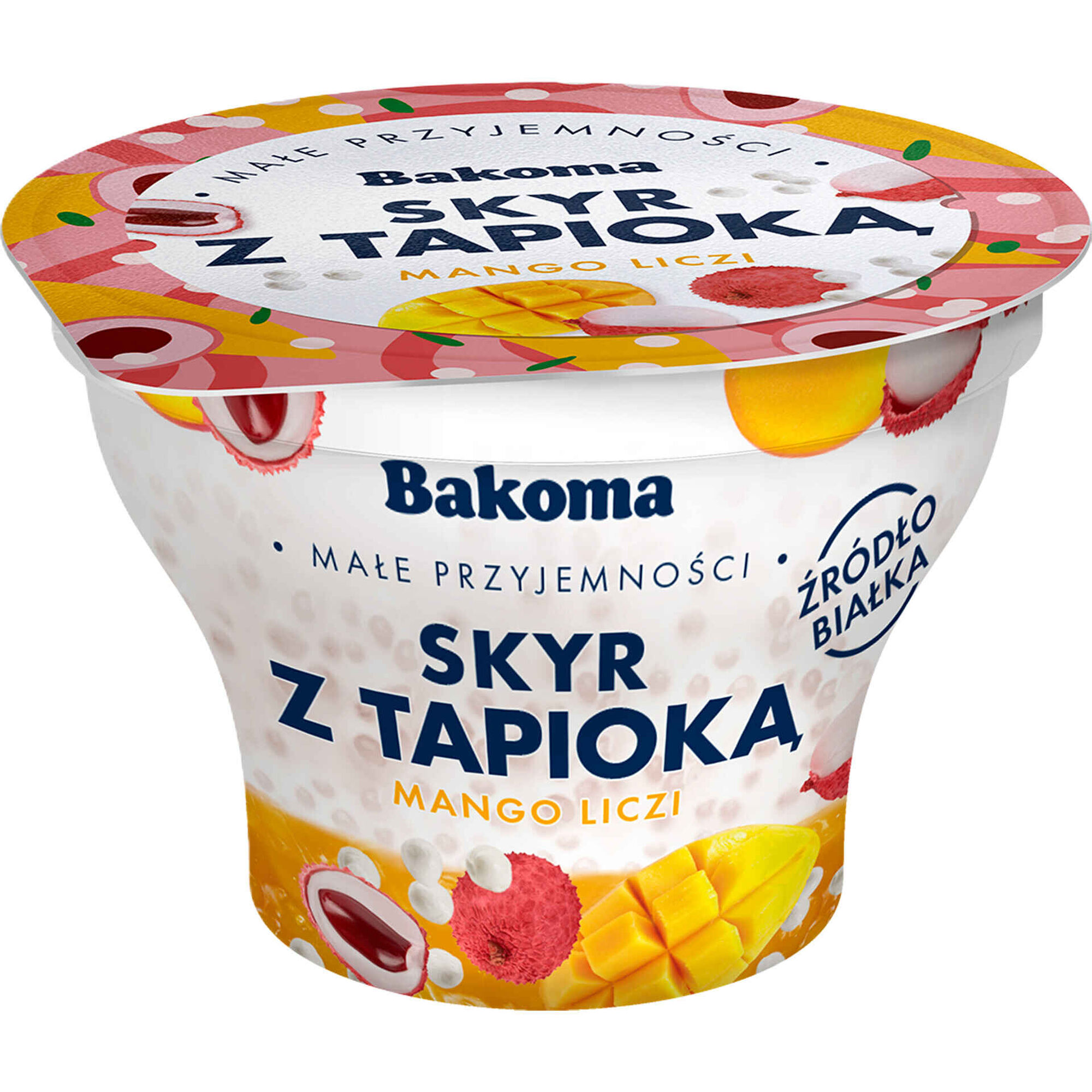 Iogurte Skyr com Tapioca Manga e Lichia Bakoma