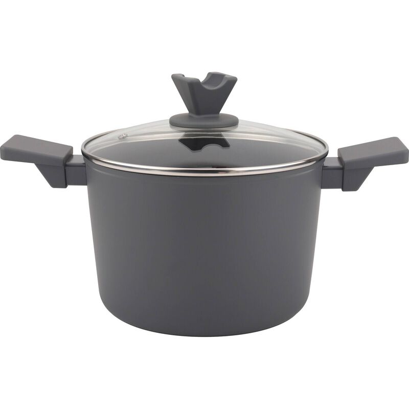 Panela Tripartida Alumínio 22cm Kasa