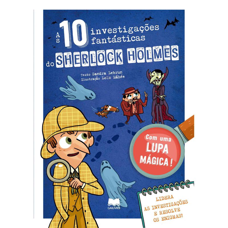 As 10 Investigações Fantásticas do Sherlock Holmes de Sandra Lebrun