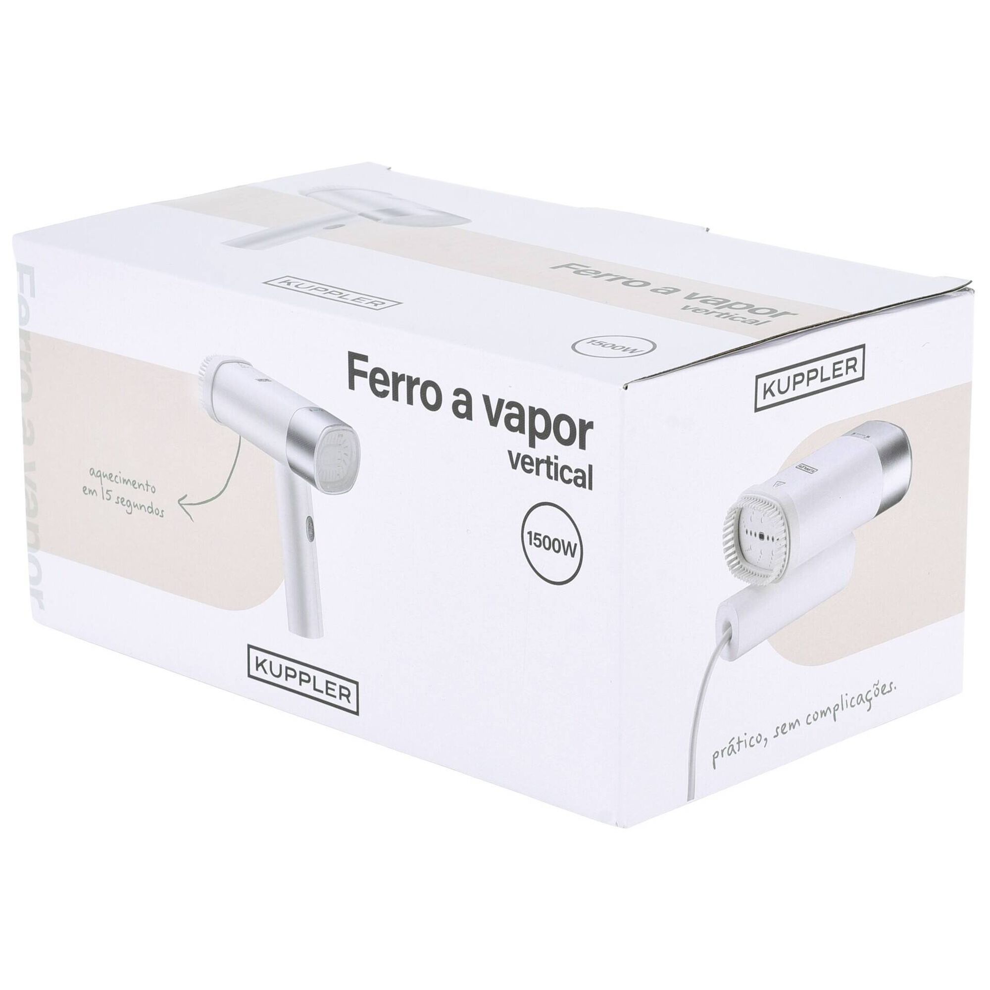 Ferro a Vapor Vertical 1500W Kuppler