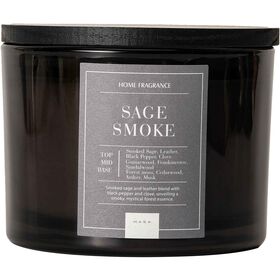 Vela em Copo Tampa Madeira Escura Smoke 879g Vela em Copo Tampa Madeira Escura Smoke 879g