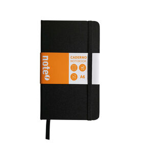 Caderno Agrafado com Elástico A6 Pontilhado