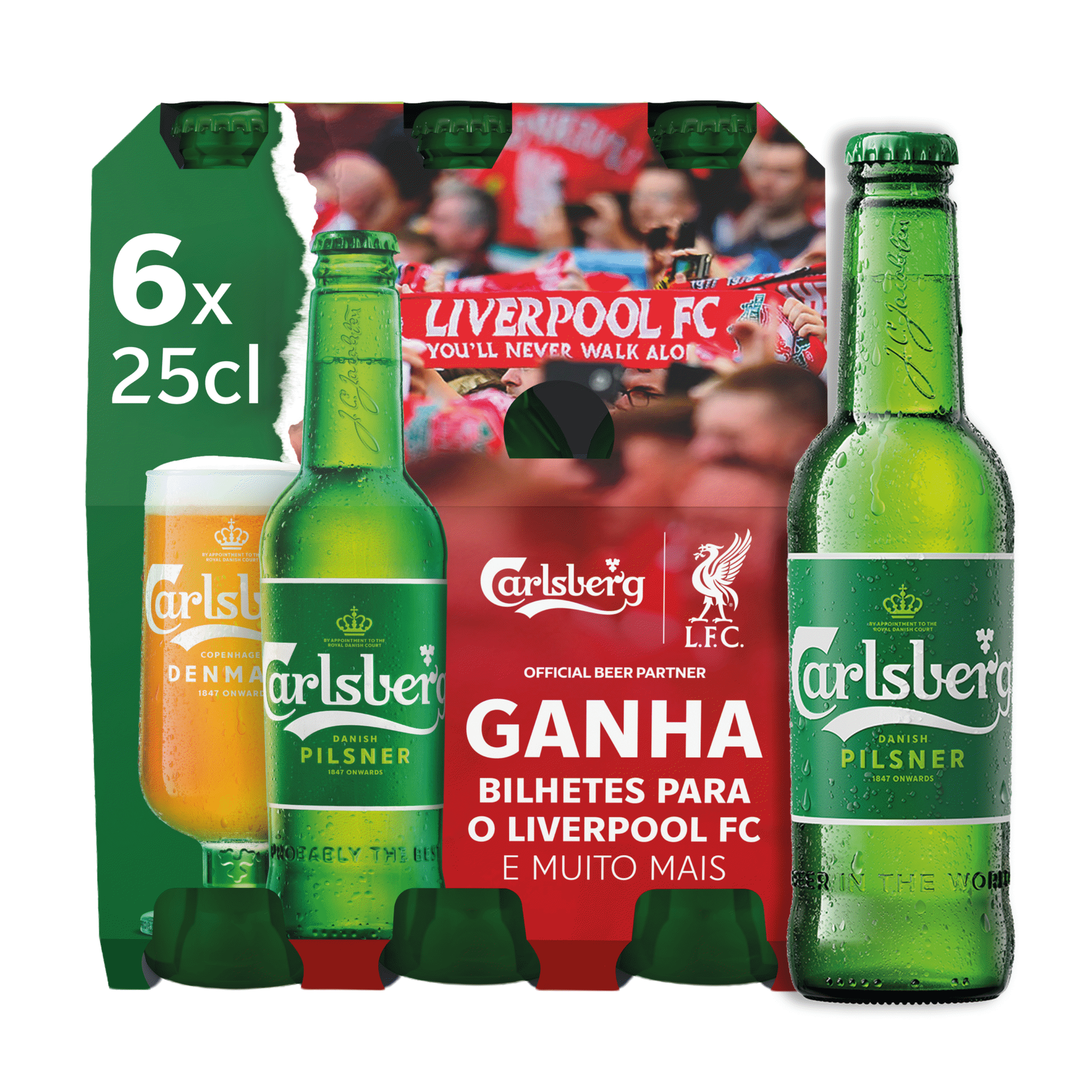 Cerveja com &Aacute;lcool Carlsberg