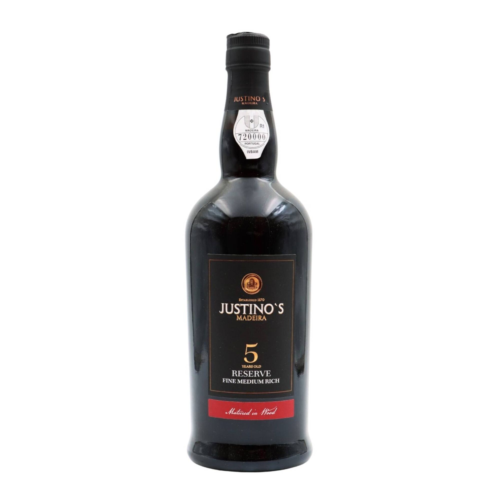 Justino's 5 anos Meio Doce Vinho da Madeira