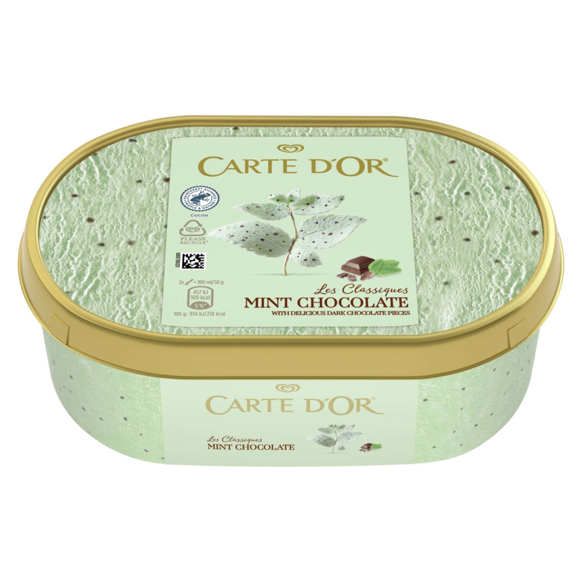 Gelado Chocolate de Menta Les Authentiques
