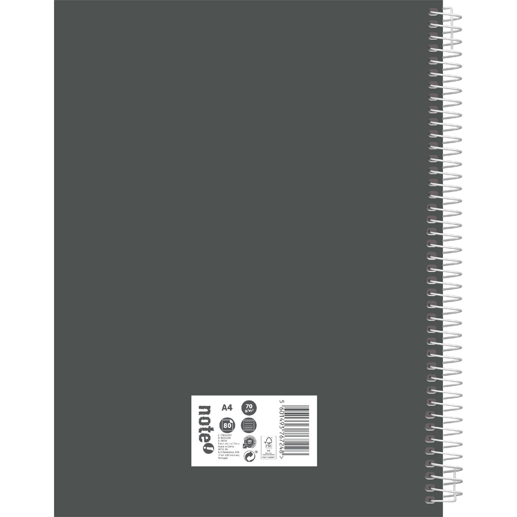 Caderno Espiral A4 Pautado Tecnoline