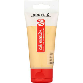 Tinta Acr&iacute;lica ArtCreation Dourado 75ml