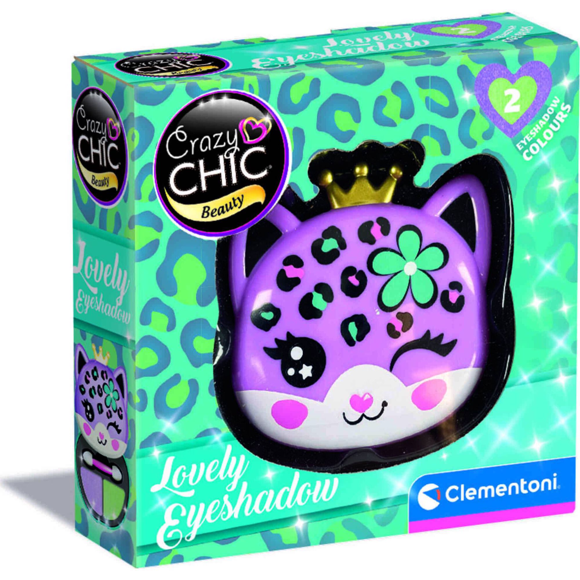 Clementoni - Mini Kit de Sombras Crazy Chic (v&aacute;rios modelos)