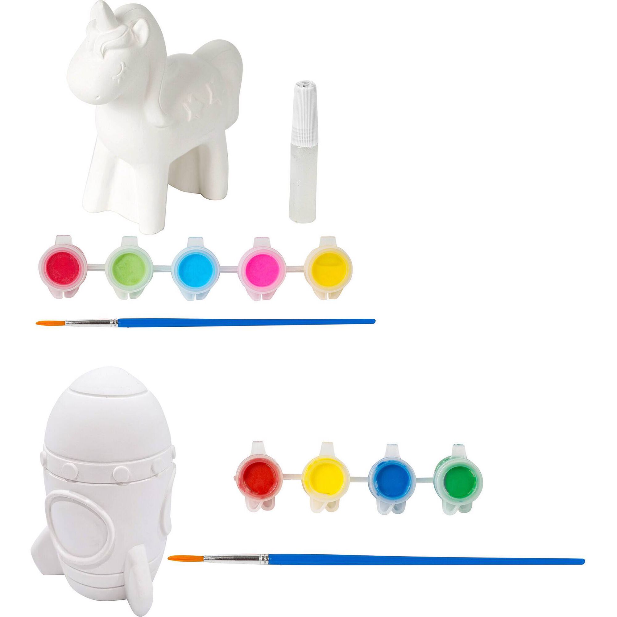 Kit de Pintura Foguet&atilde;o/Unic&oacute;rnio (v&aacute;rios modelos)