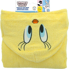 Poncho Bordado Tweety Abc