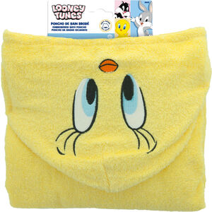 Poncho Bordado Tweety Abc