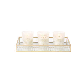 Conjunto 3 Velas em Copo 50g Família Amor Paz