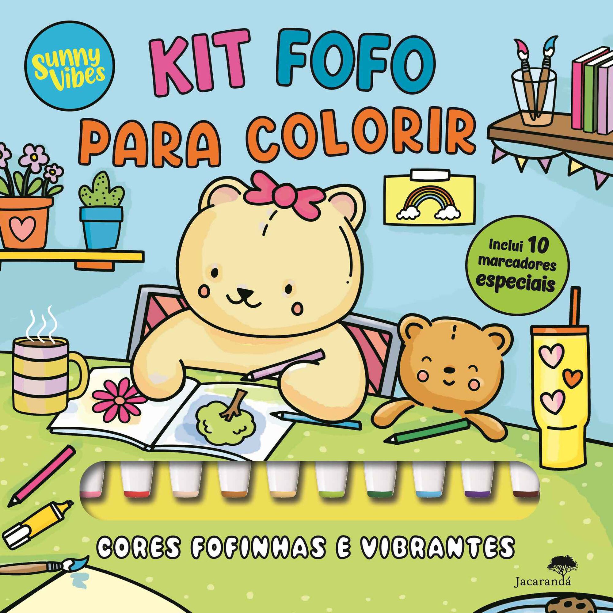 Livro de Colorir - Kit Fofo para Colorir