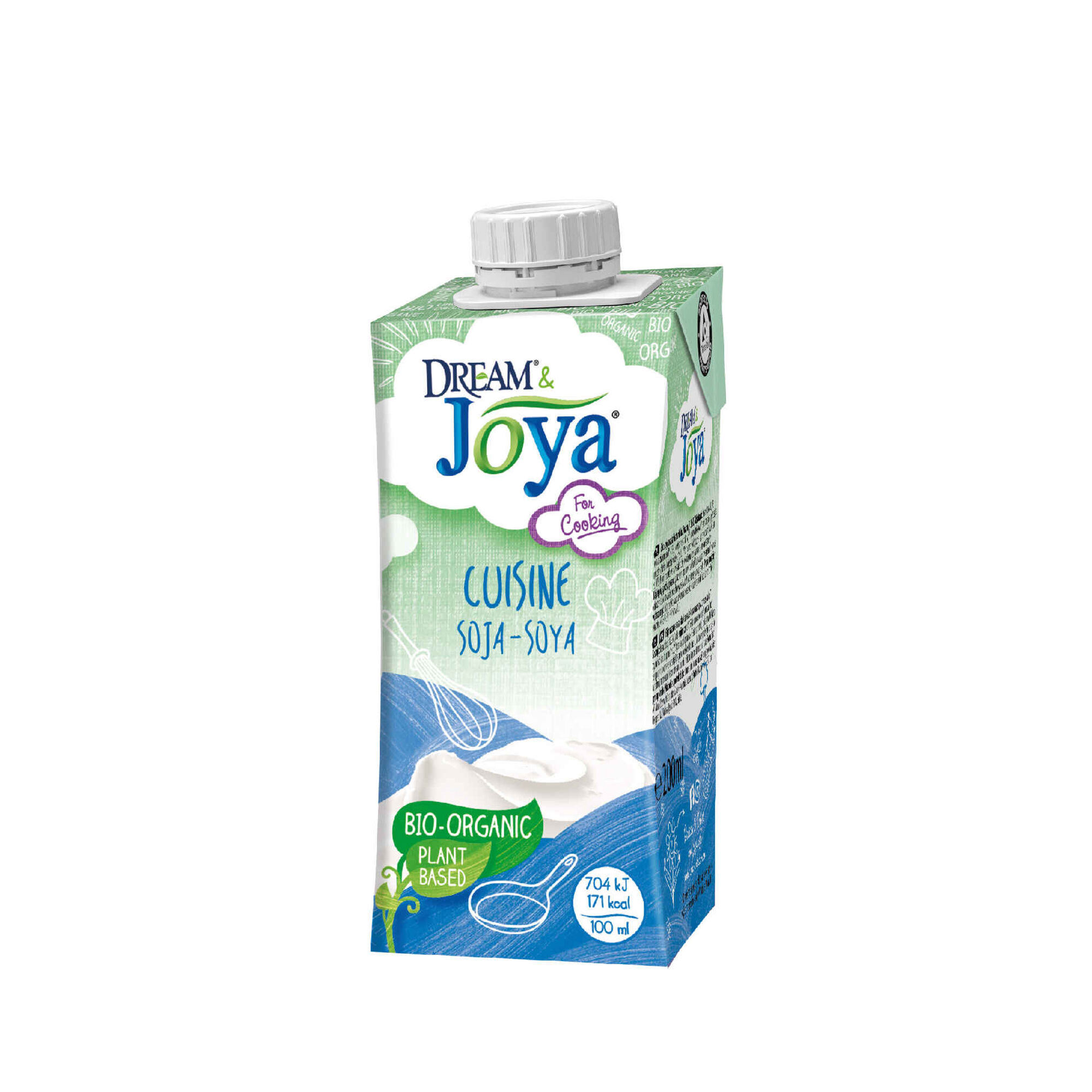 Creme Vegetal de Soja para Culinária Biológico emb. 200 ml - Joya ...