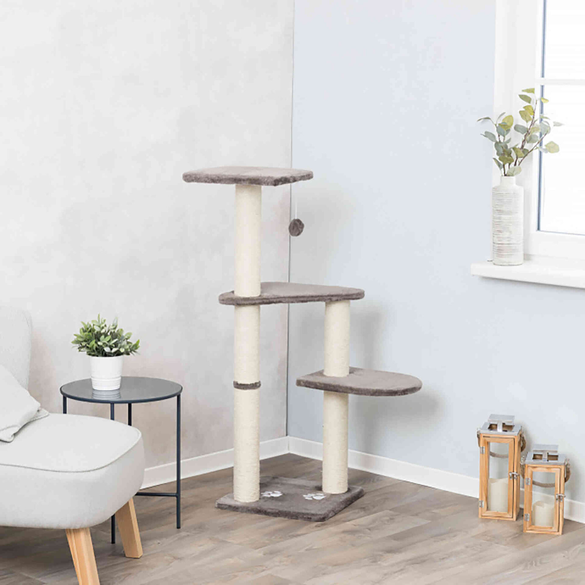 Arranhador para Gato Altea Cinza