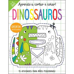 Aprendo a Cortar e Colar - Dinossauros