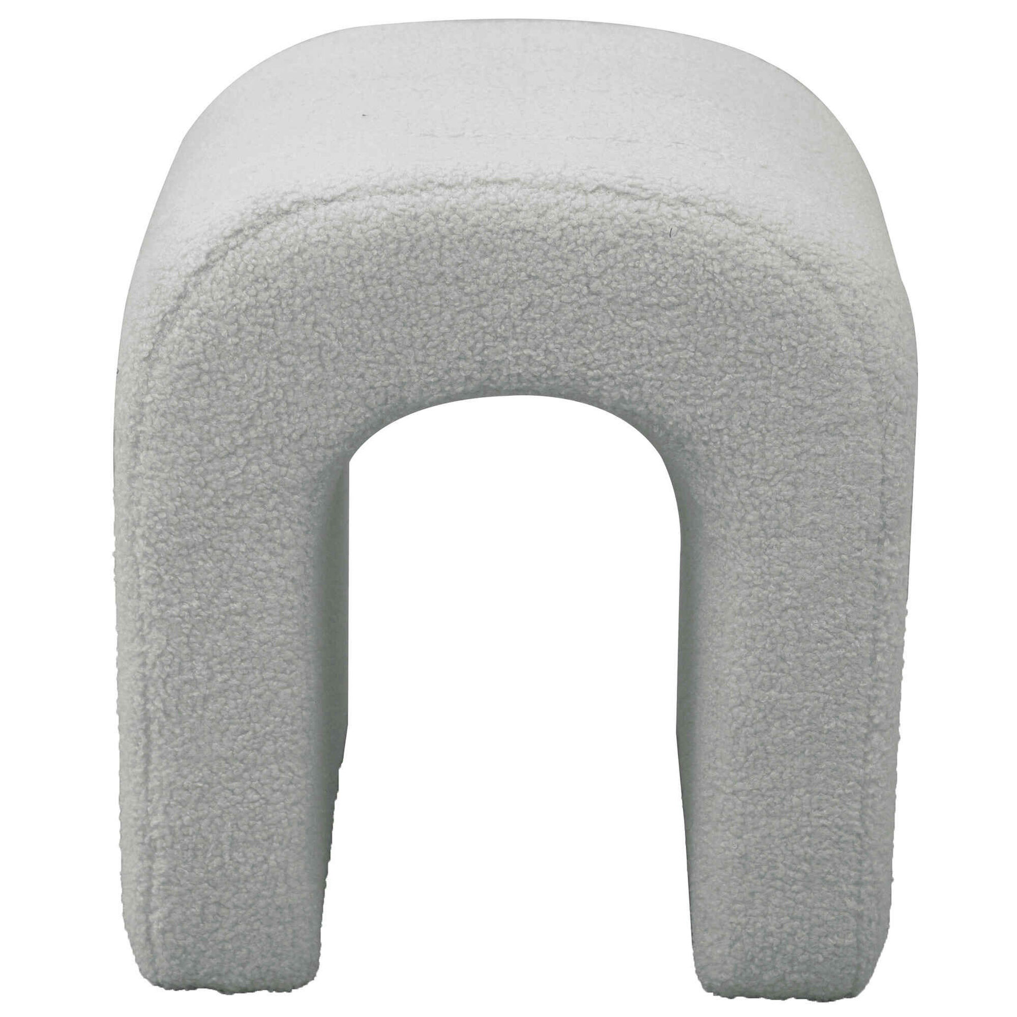 Puff Aberto Cinza Kasa