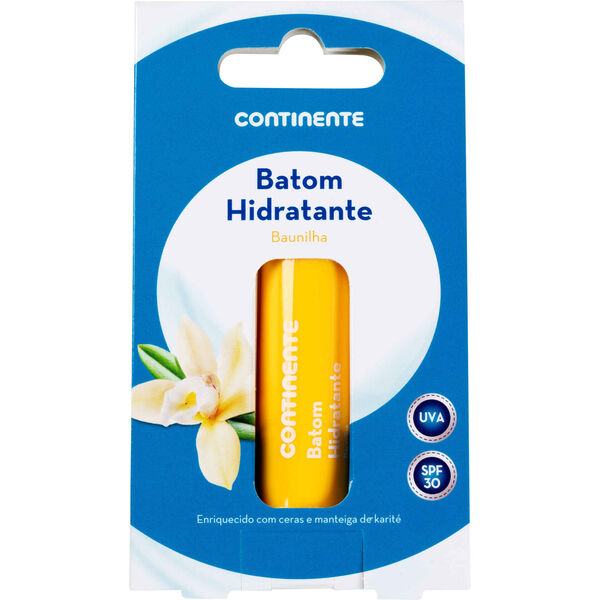 Batom Hidratante Baunilha FPS 30 Continente