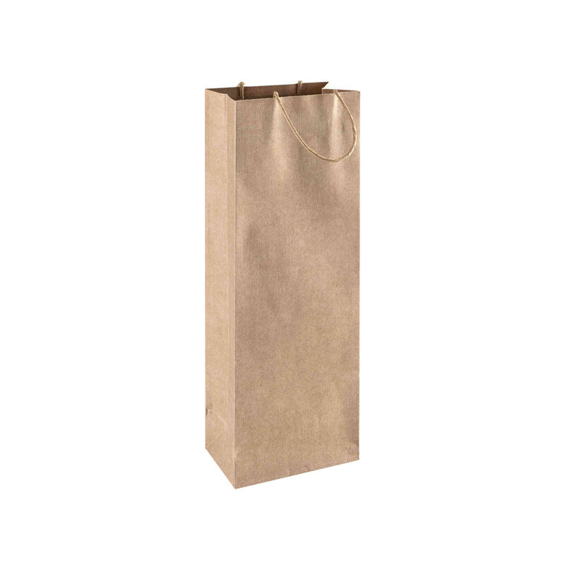 Saco para Presentes Garrafa Papel Kraft 39x14x9cm Note!