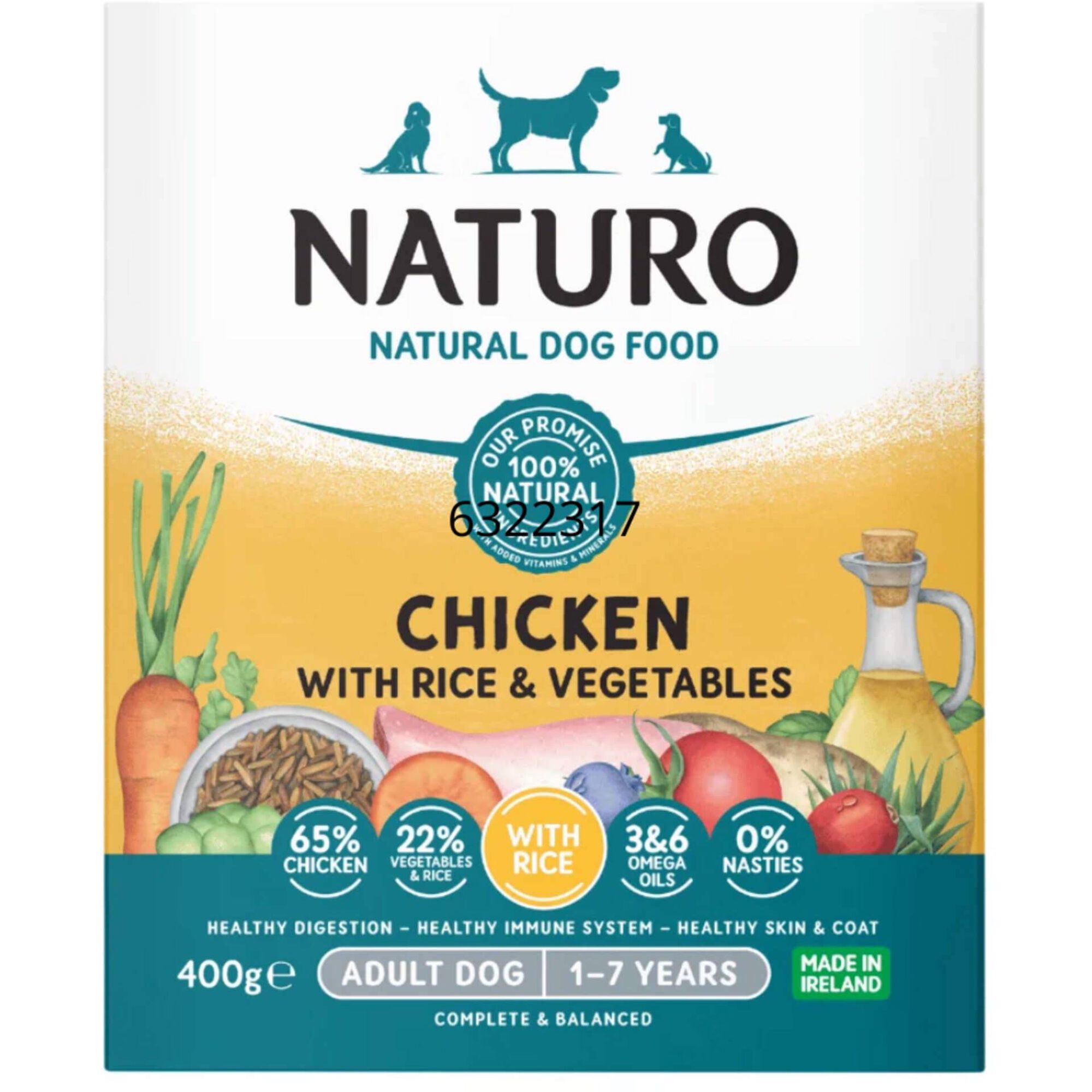 Comida H&uacute;mida para C&atilde;o Adulto Grain Free Naturo