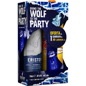 Vodka Eristoff com Garrafa Joy