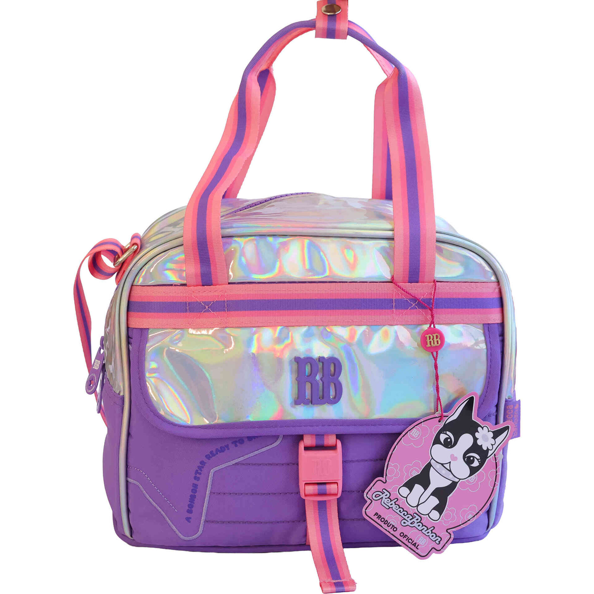 Lancheira Lil&aacute;s Holo Rebecca Bonbon