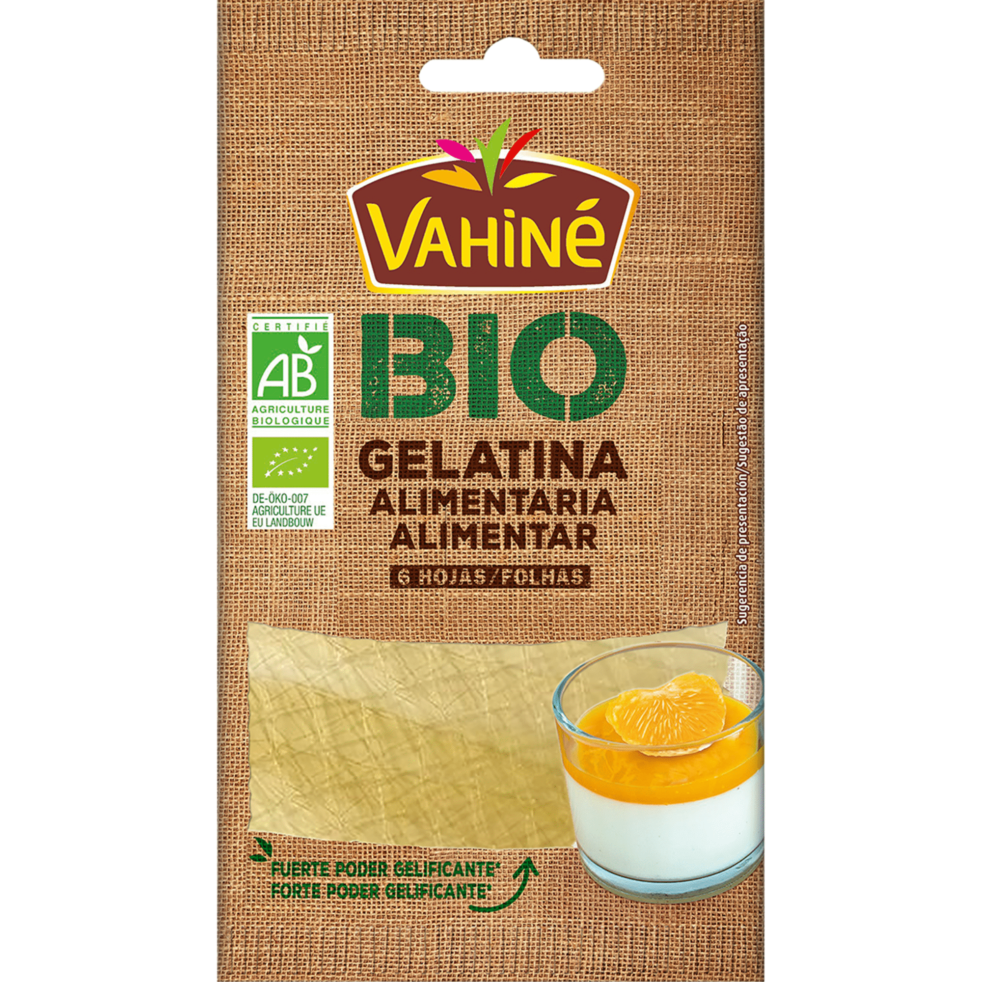 Gelatina 6 Folhas