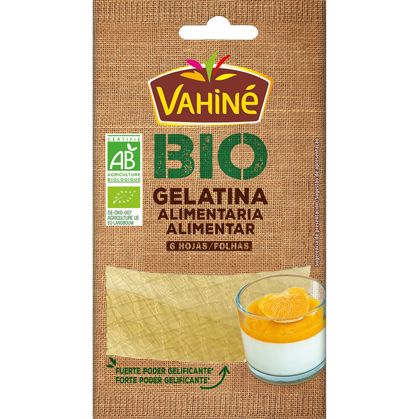 Gelatina 6 Folhas Vahiné