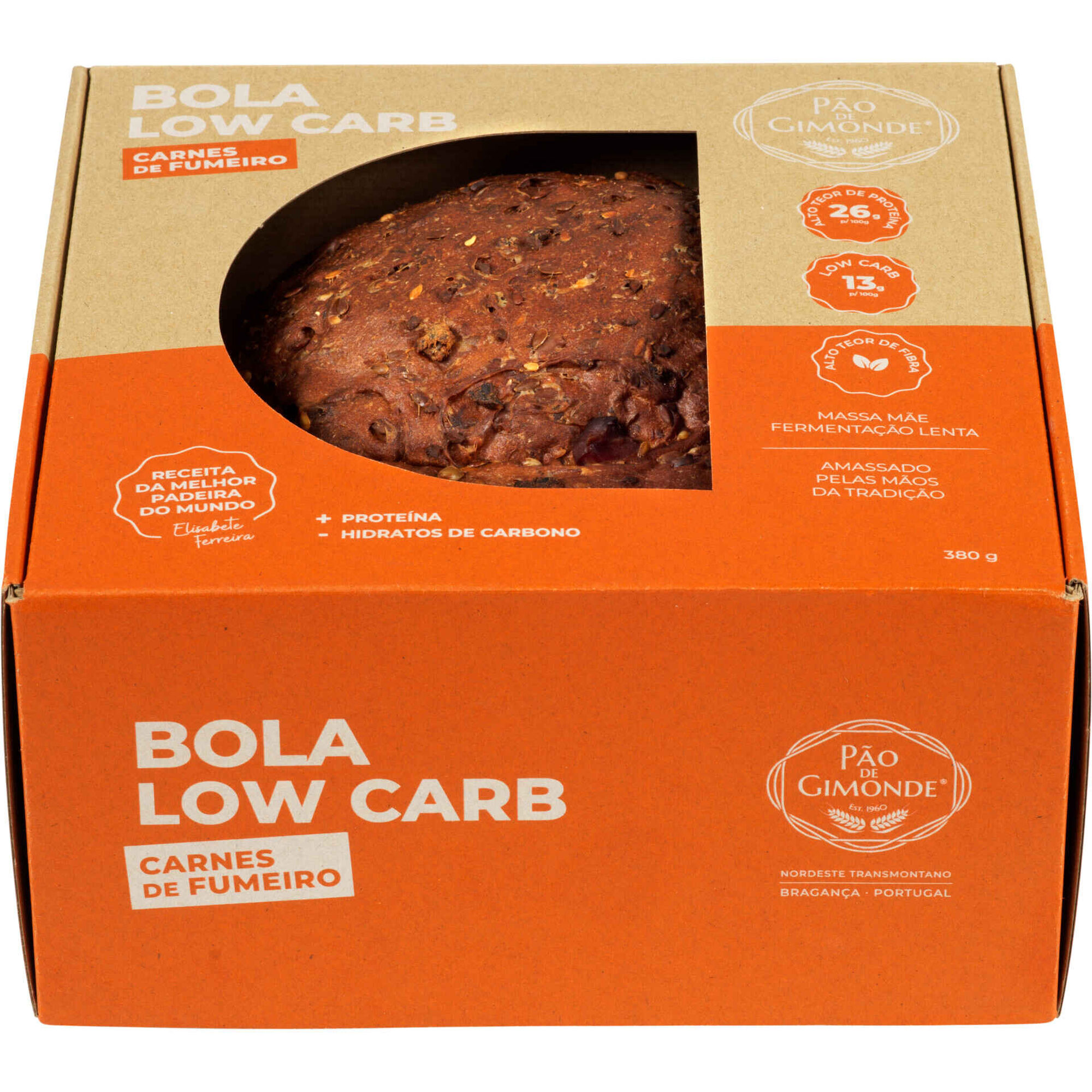 Bola Low Carb P&atilde;o de Gimonde