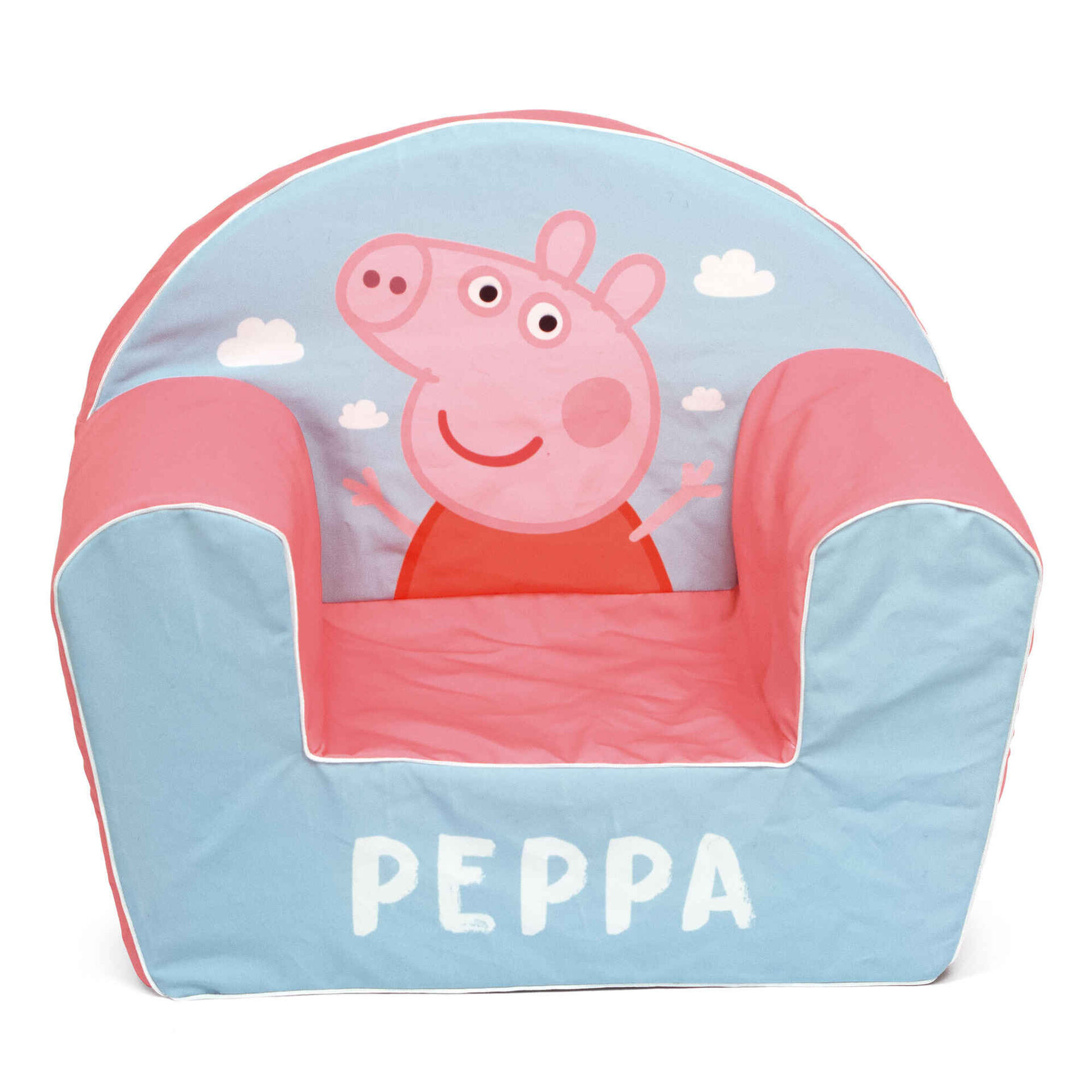 Sofa Peppa Pig Azul e Rosa