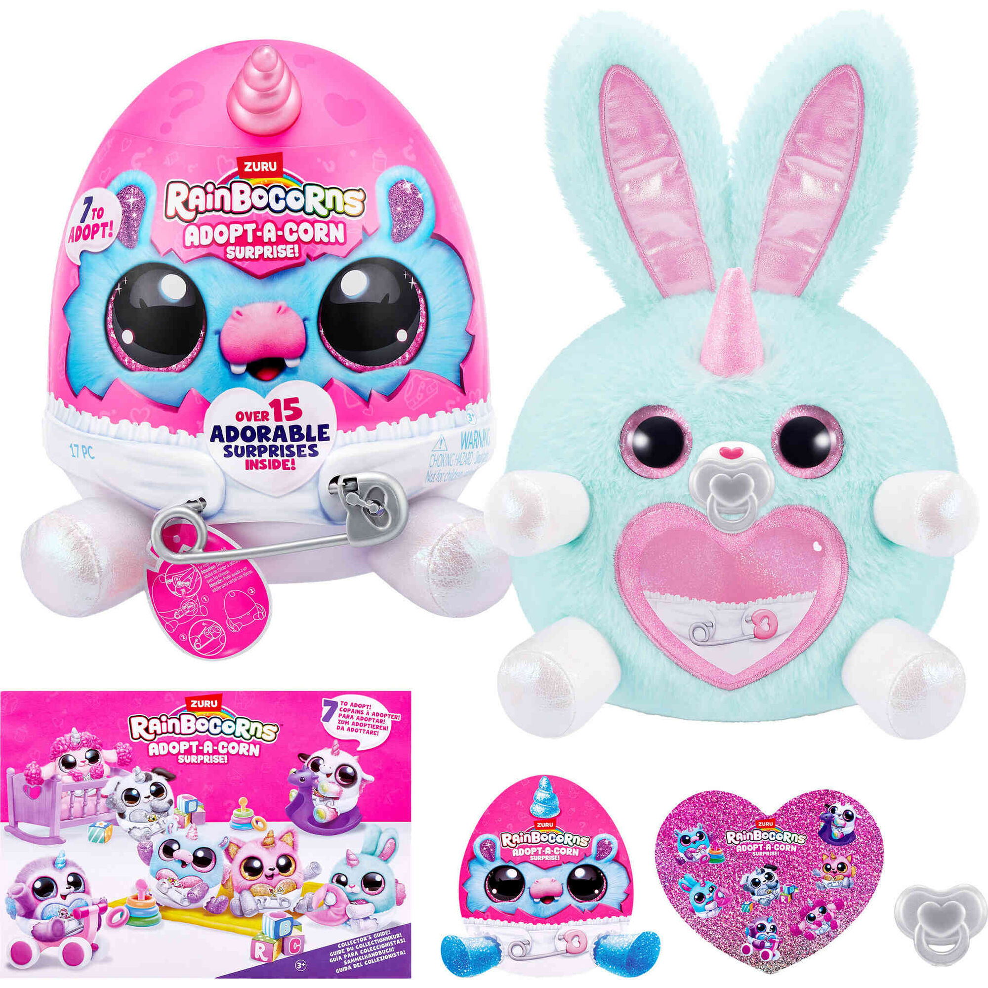Rainbocorns - Peluches Adopt-a-Corn