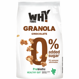 Granola Chocolate sem A&ccedil;&uacute;car Why Foods