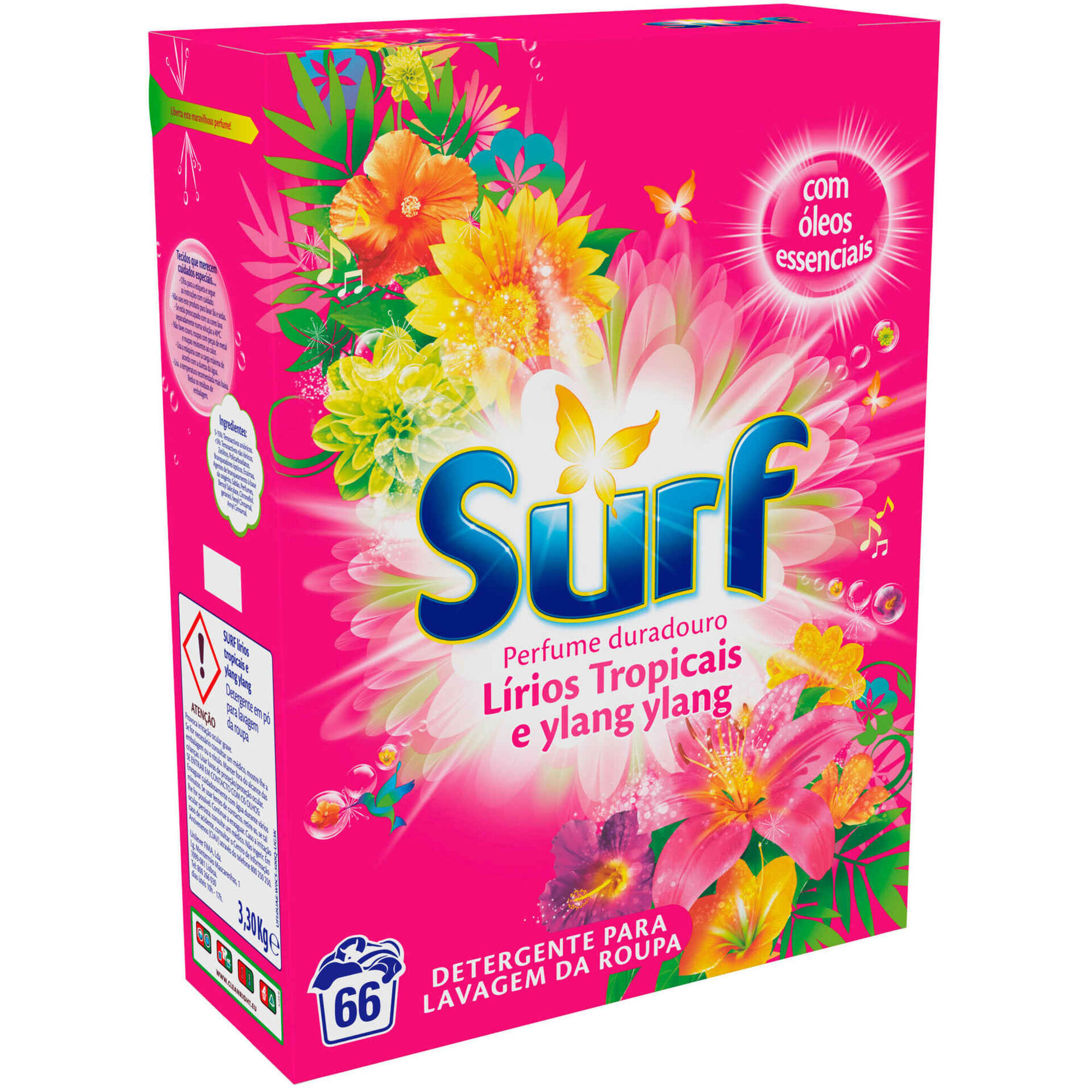 Detergente Máquina Roupa Pó Tropical