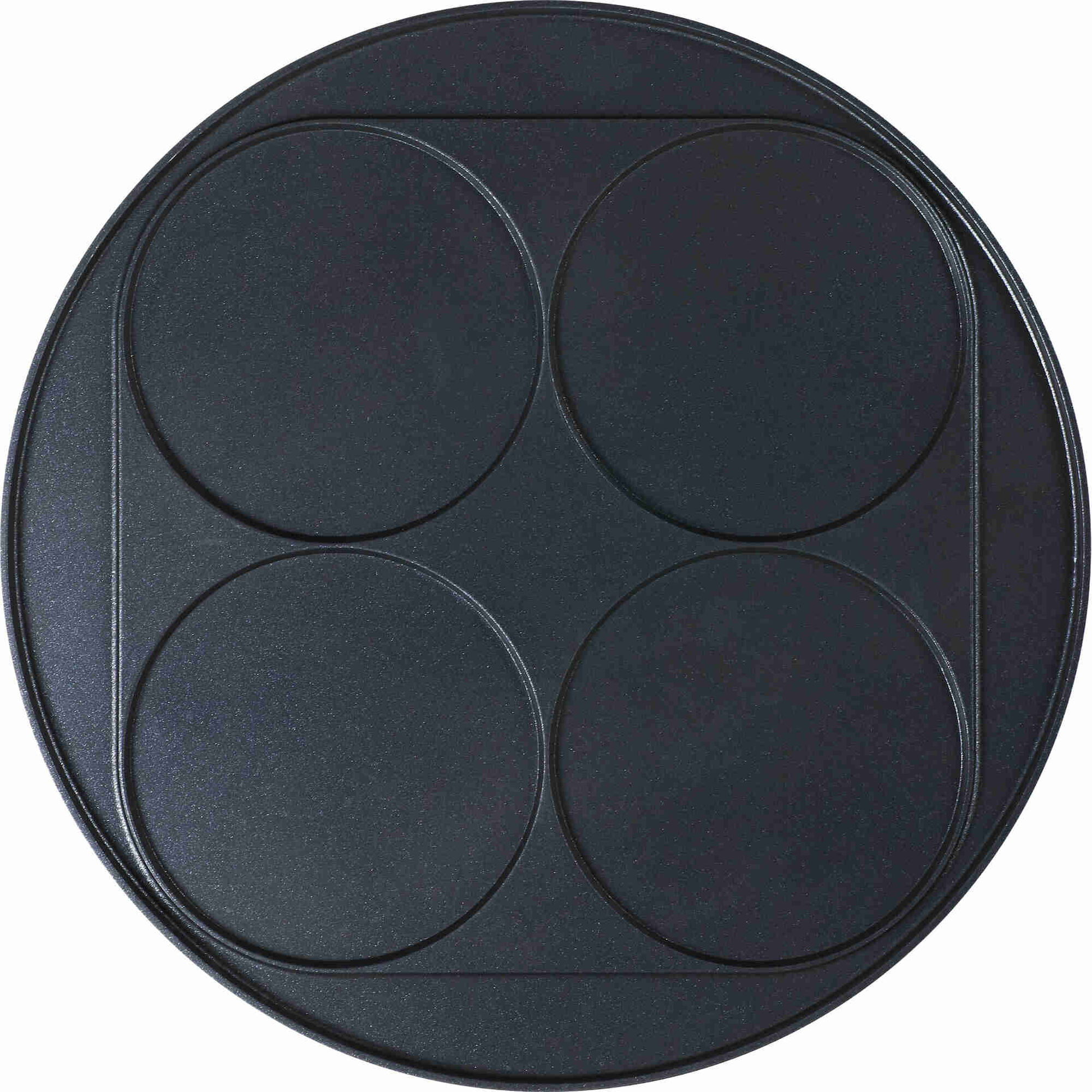 M&aacute;quina de Crepes 2 em 1 Placa Antiaderente Revers&iacute;vel Bazar&atilde;o