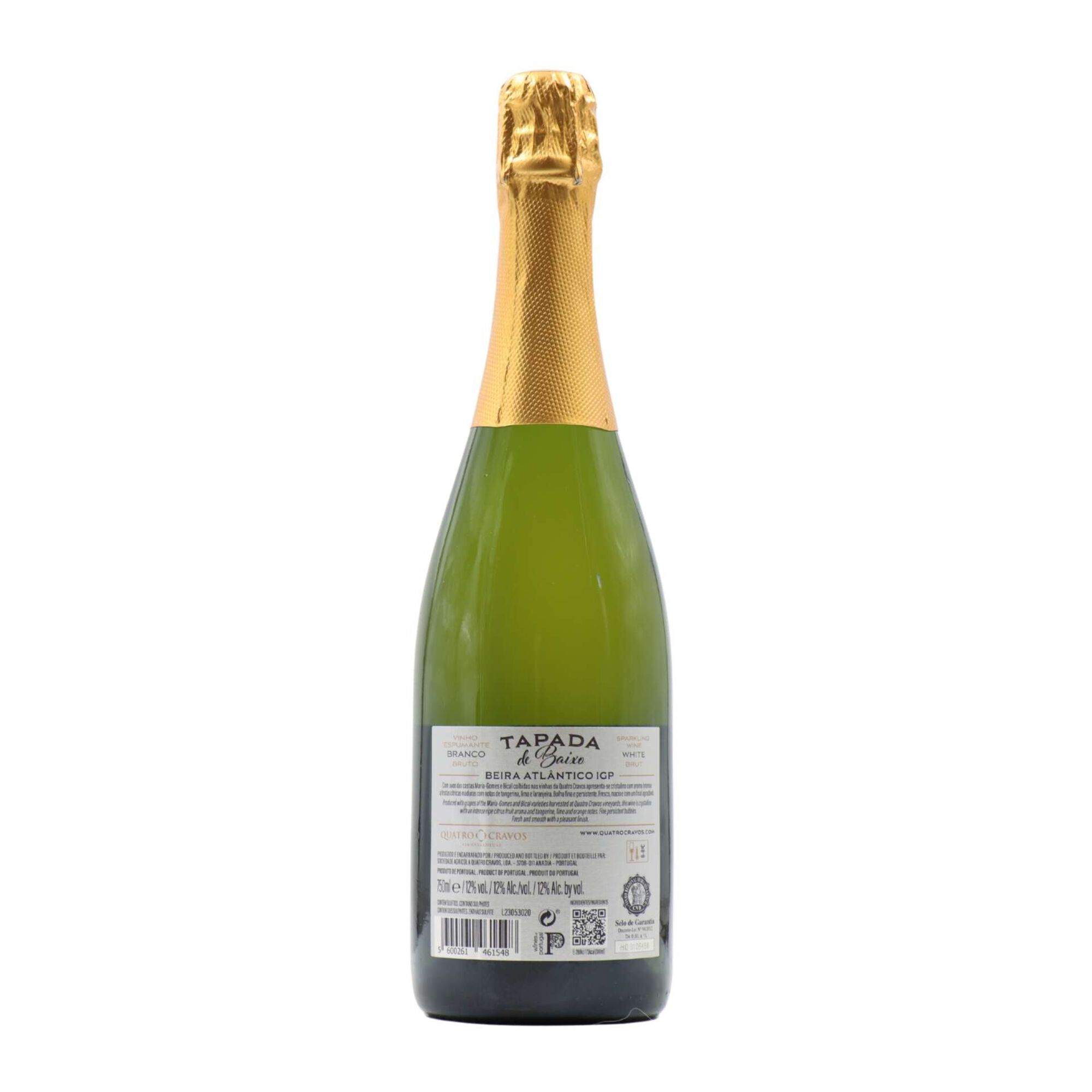 Tapada De Baixo Bruto Natural Espumante Beiras Bruto