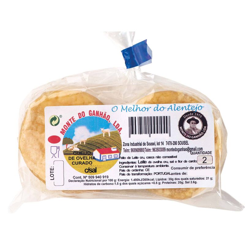 Queijo de Ovelha com Sal Monte do Ganhão