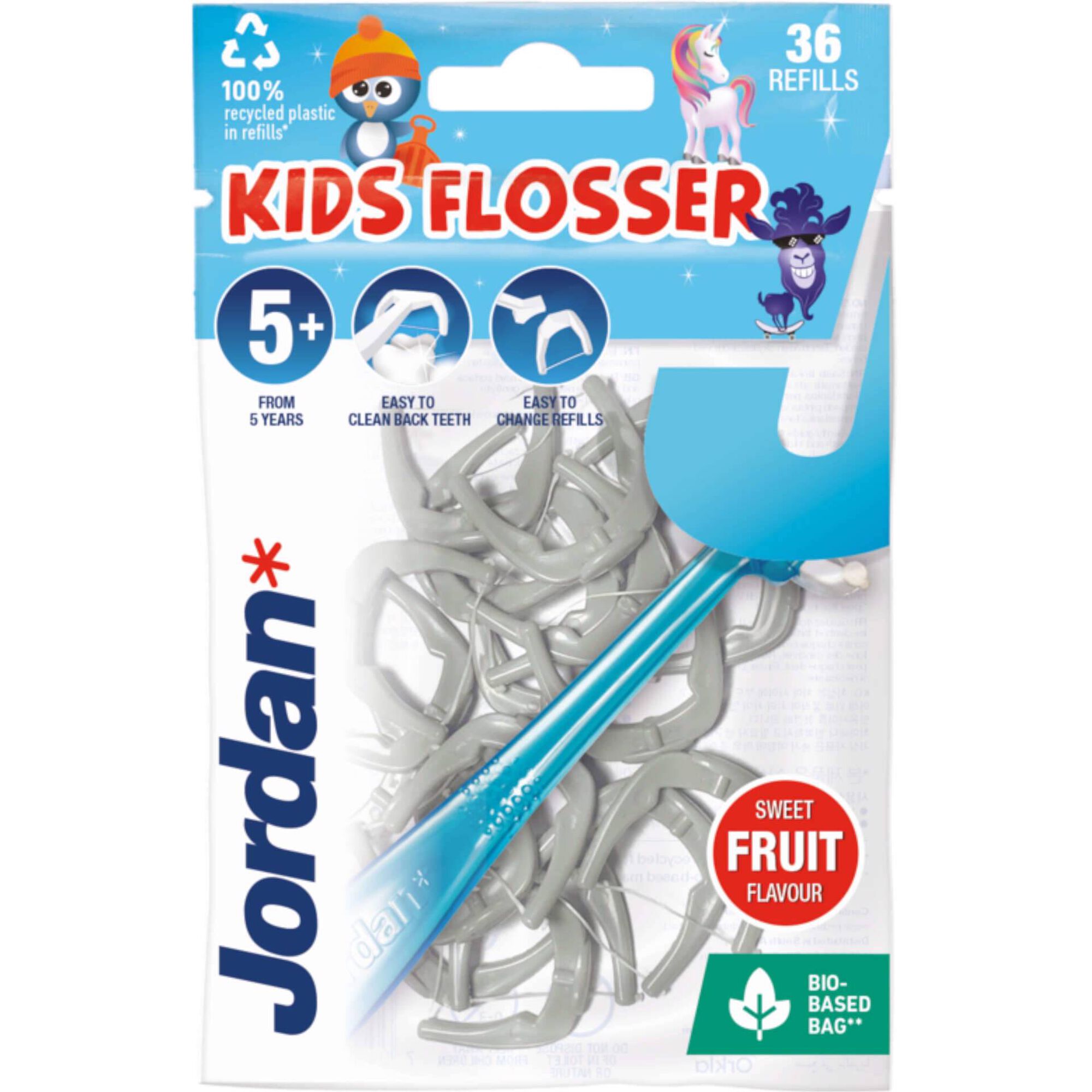 Fio Dent&aacute;rio Crian&ccedil;a +5 Anos Jordan
