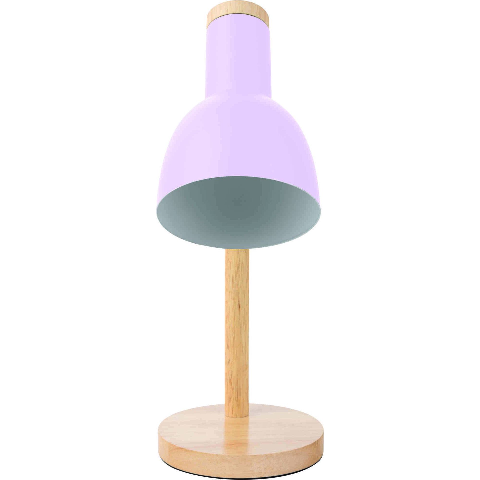 Candeeiro de Secretária Articulado Lilás  E27