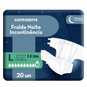 Fraldas Incontinência Noite L