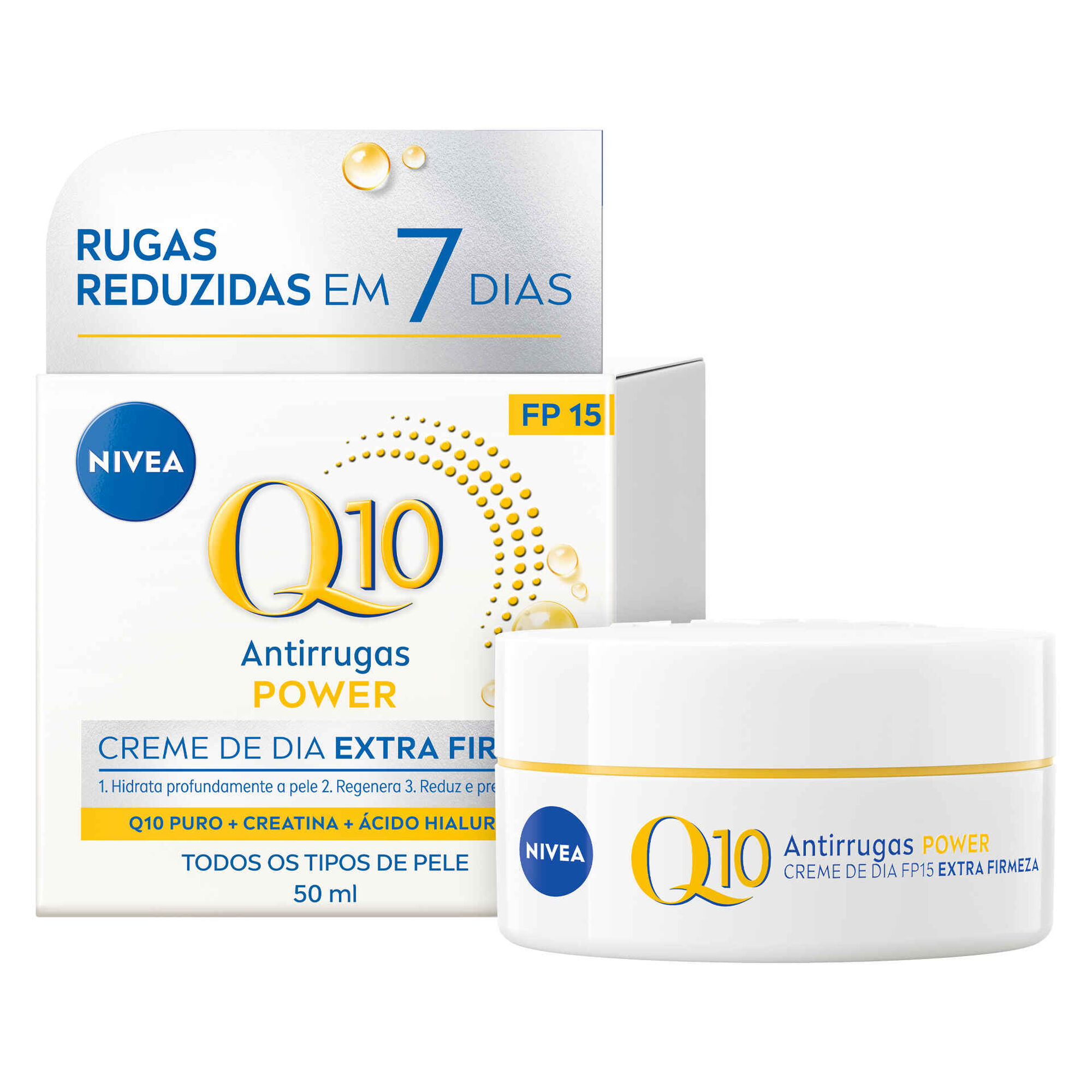 Creme de Rosto Dia Q10 Power Antirrugas