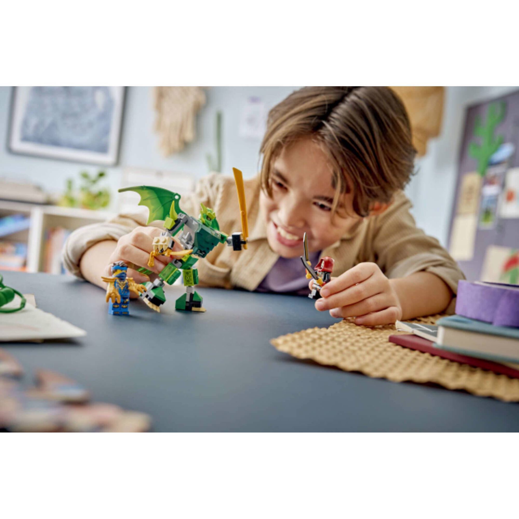 LEGO Ninjago - Pack de Batalha do Rob&ocirc; Drag&atilde;o do Lloyd - 71862