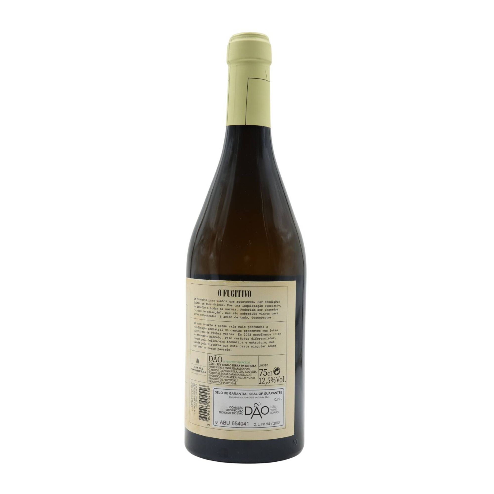Casa Da Passarella O Fugitivo Barcelo D&atilde;o Vinho Branco