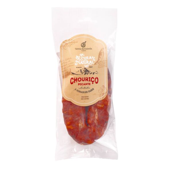 Chouriço Picante Cura 100% Natural Fumeiro da Serra da Estrela