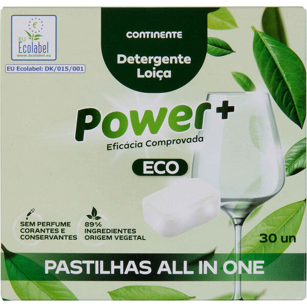 Detergente Máquina Loiça Pastilhas Continente