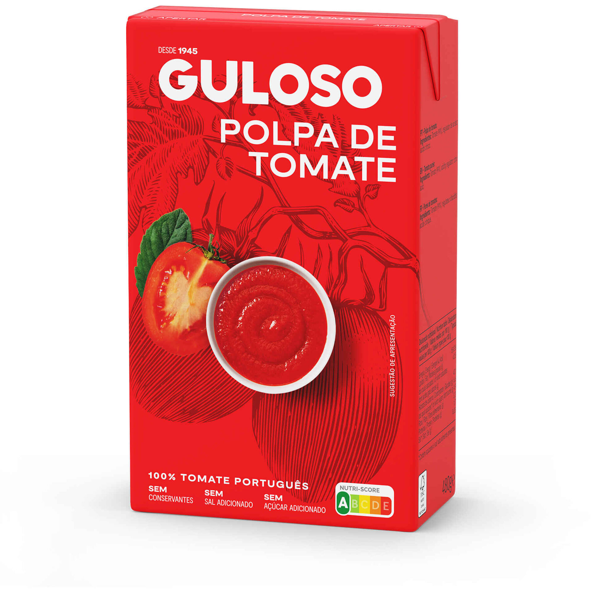 Polpa de Tomate Guloso