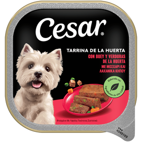 Comida H&uacute;mida para C&atilde;o Adulto Garden Cesar